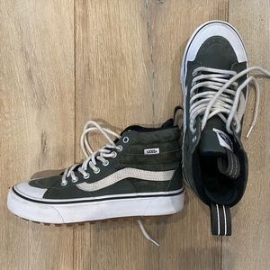 Vans high top sneakers